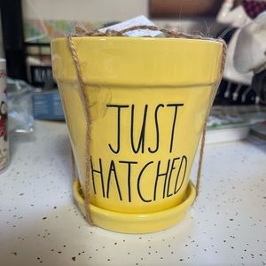 Rae Dunn hanging planter